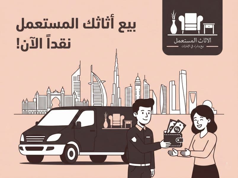 بيع الأثاث المستعمل فوراً