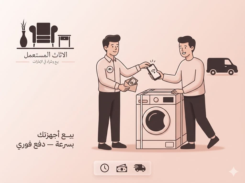 شراء الأجهزة المنزلية المستعملة في الإمارات 