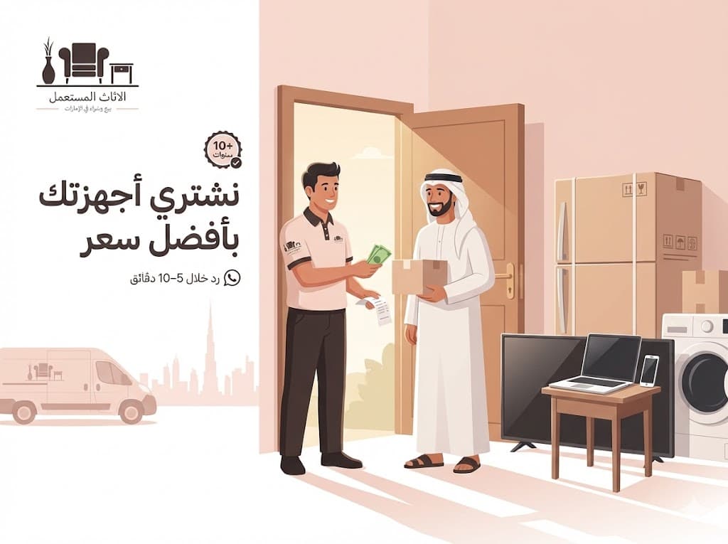 شراء الأجهزة المنزلية المستعملة في الإمارات 