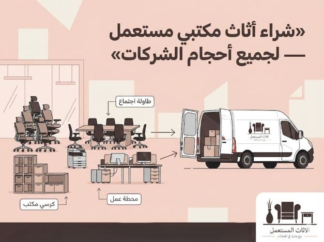 شراء اثاث مكتبي مستعمل في الشارقة