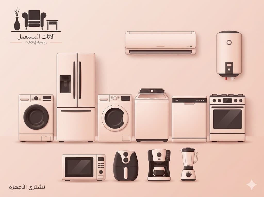 شراء الأجهزة المنزلية المستعملة
