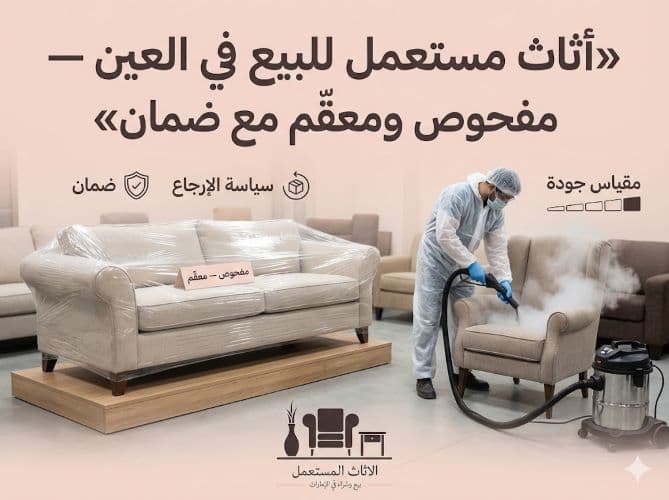 اثاث مستعمل للبيع في العين