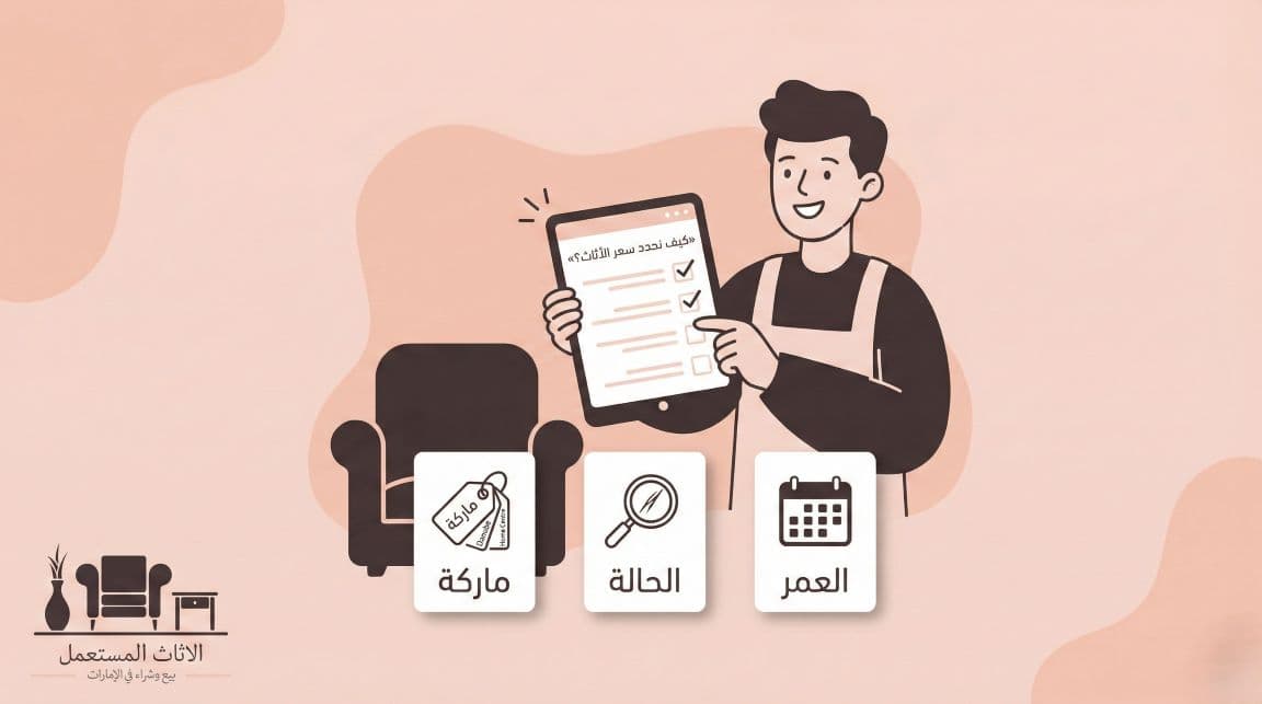 عملية تسعير الأثاث المستعمل