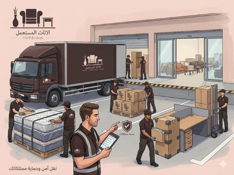 نقل ومعالجة أثاث الفنادق المستعمل في الإمارات